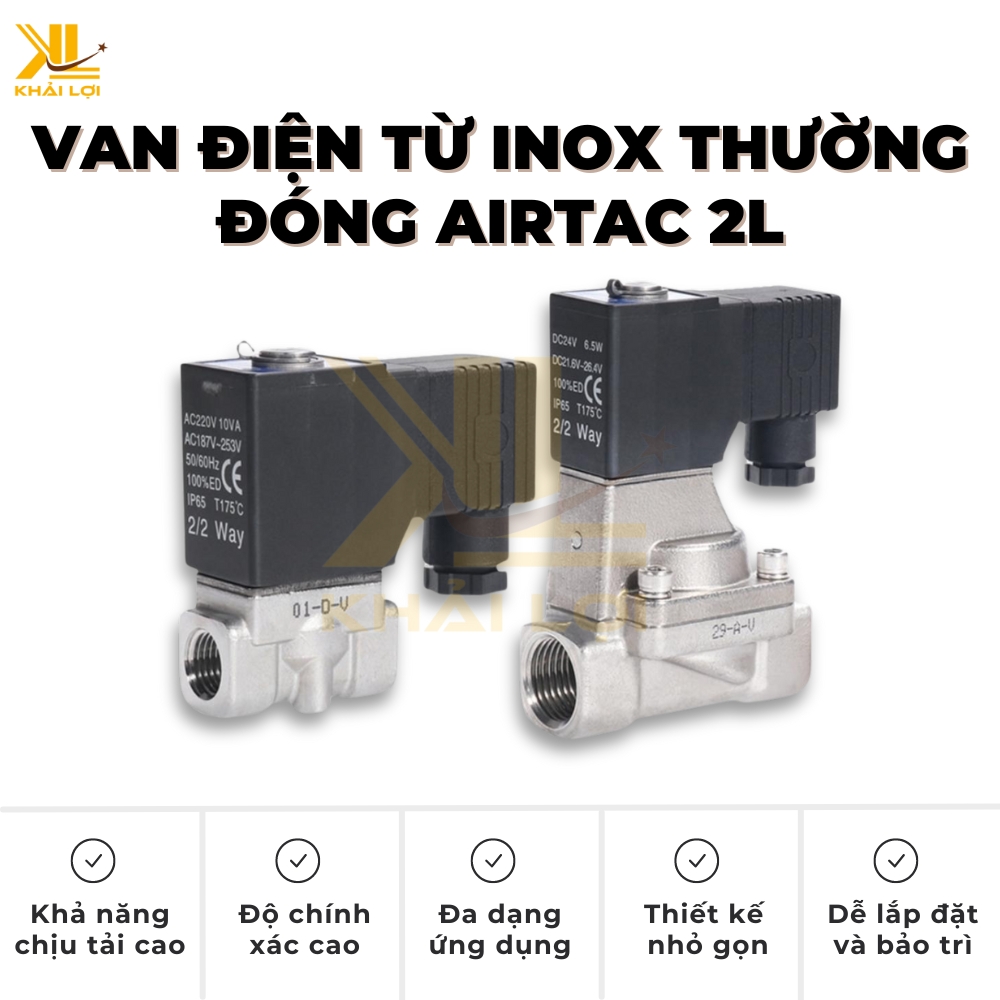 van dien tu inox thuong dong airtac 2l