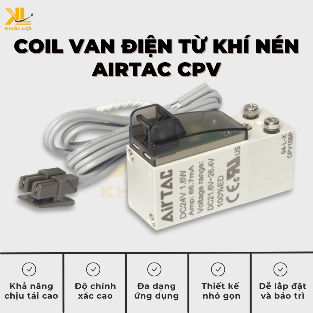 Coil Van Điện Từ Khí Nén Airtac CPV