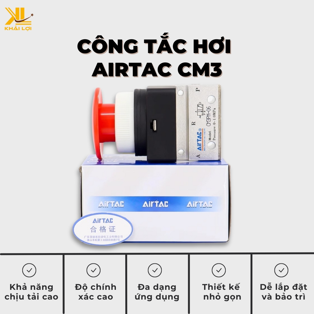 Công Tắc Hơi Airtac CM3