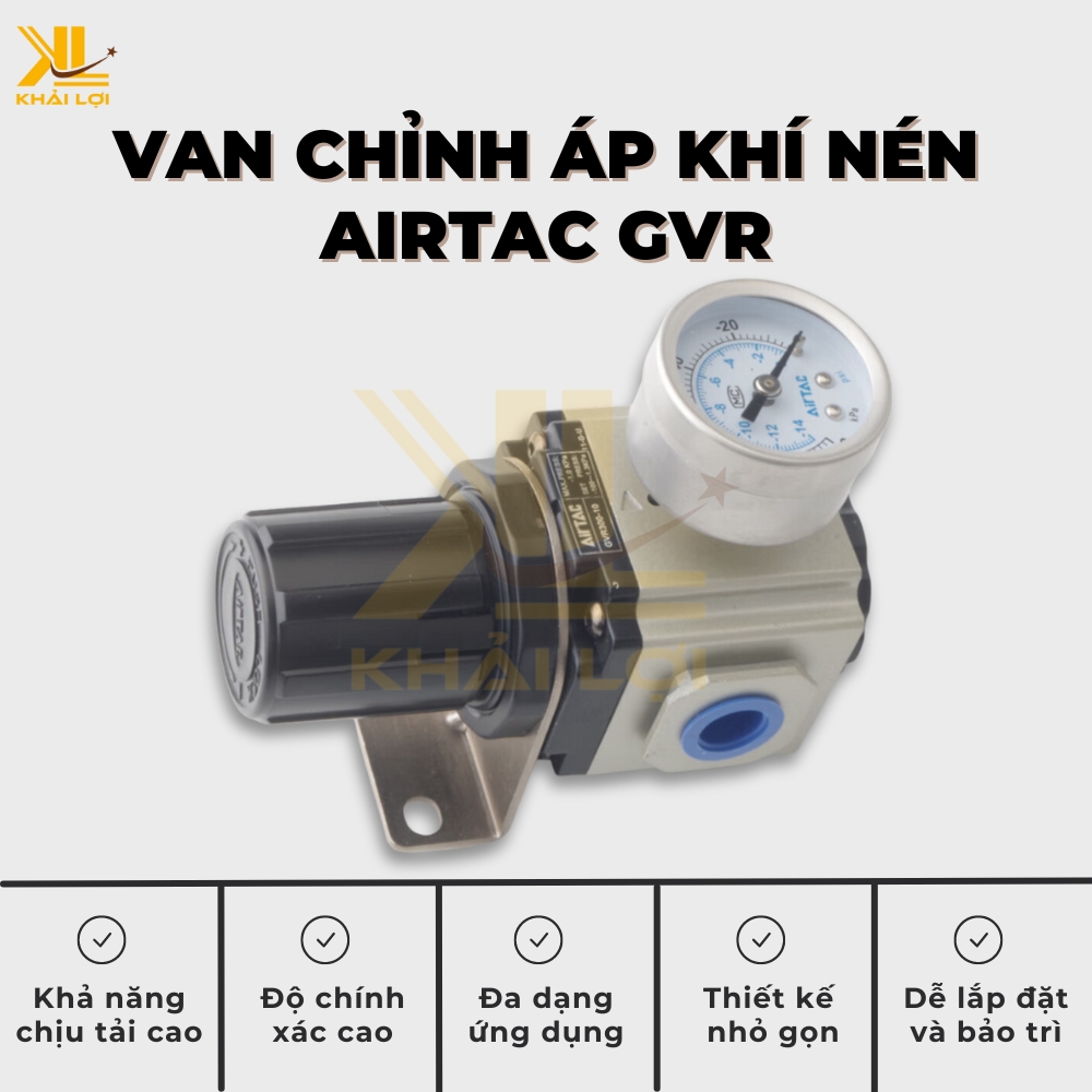 Van chỉnh áp khí nén AIRTAC GVR