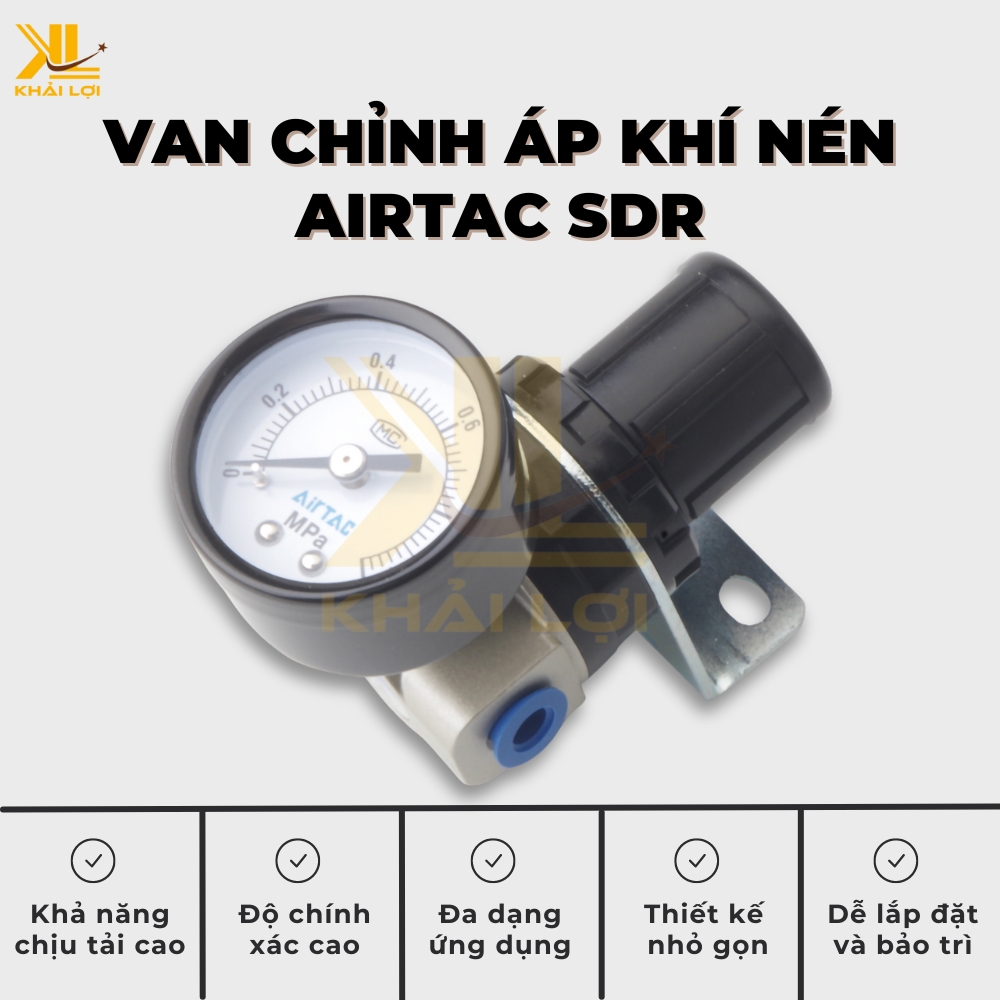 Van chỉnh áp khí nén AIRTAC SDR