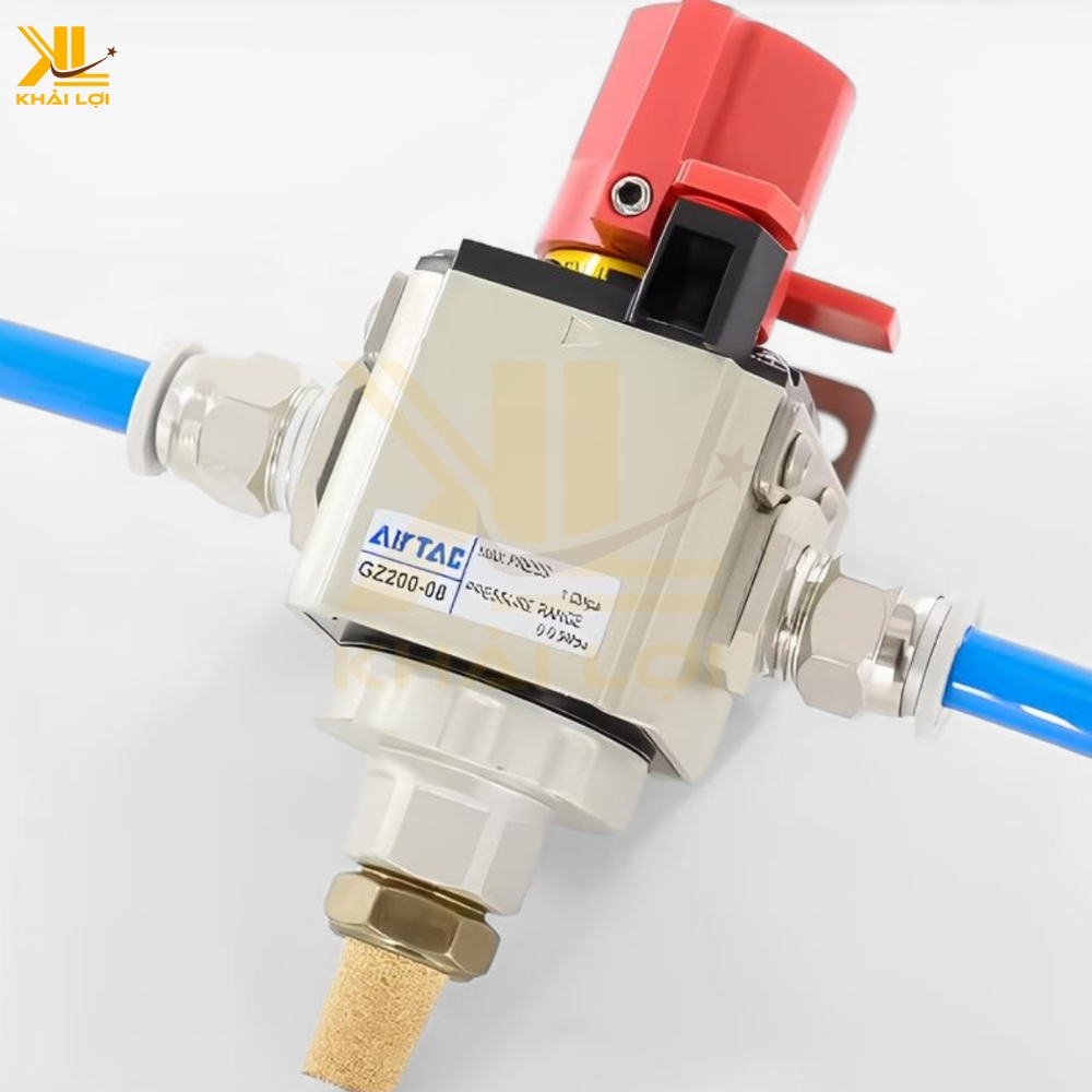 Van khoá đóng ngắt khí nén AIRTAC GZ