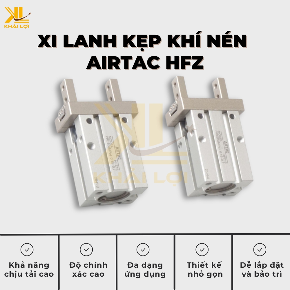 Xi lanh kẹp khí nén Airtac HFZ