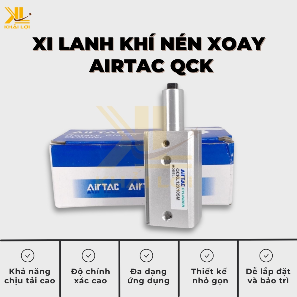 Xi Lanh Khí Nén Xoay Airtac QCK