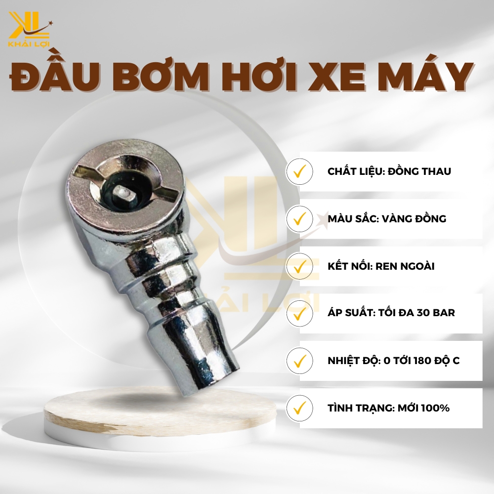 Đầu Bơm Hơi Xe Máy