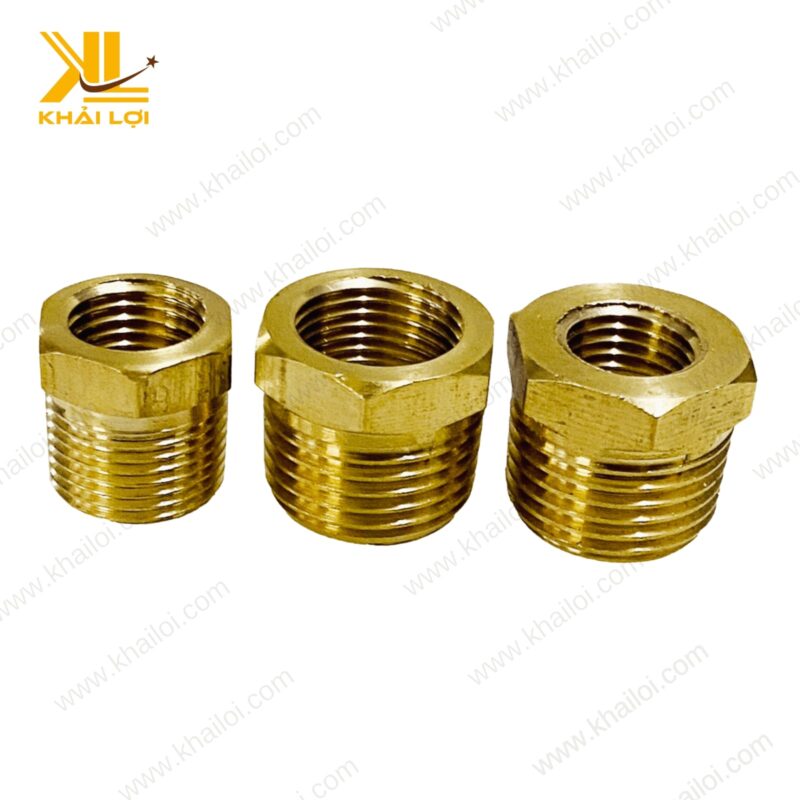 Cận cảnh sản phẩm cà rá thau bằng đồng thau cao cấp, thương hiệu Vật tư công nghiệp Khải Lợi.