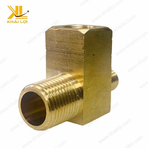 Tê thau rơ le máy rửa xe - ảnh sản phẩm chụp từ mọi góc độ trên nền sáng