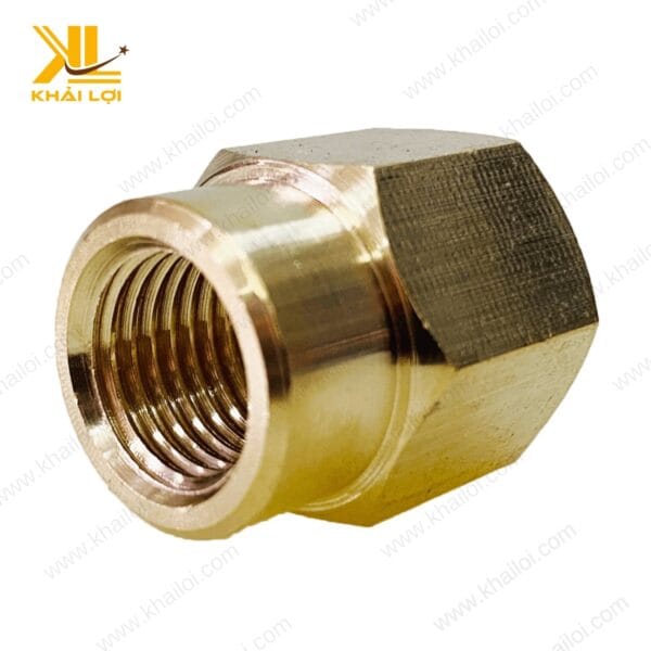 Bộ phụ kiện nối thau hai đầu ren trong đa kích thước, phù hợp với mọi công trình.