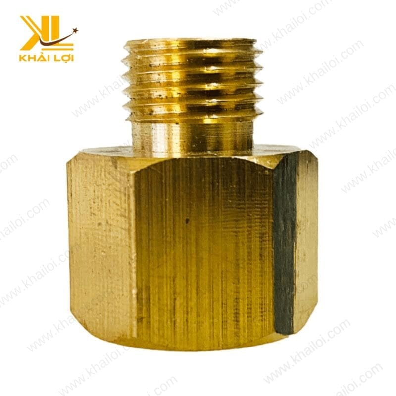 Sản phẩm sơ mi thau giảm ren trong 18 với kích thước tiêu chuẩn từ Vật tư công nghiệp Khải Lợi.
