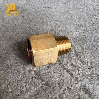 Sản phẩm sơ mi thau đặc biệt với kết nối ren trong – ngoài, đảm bảo độ bền cao.