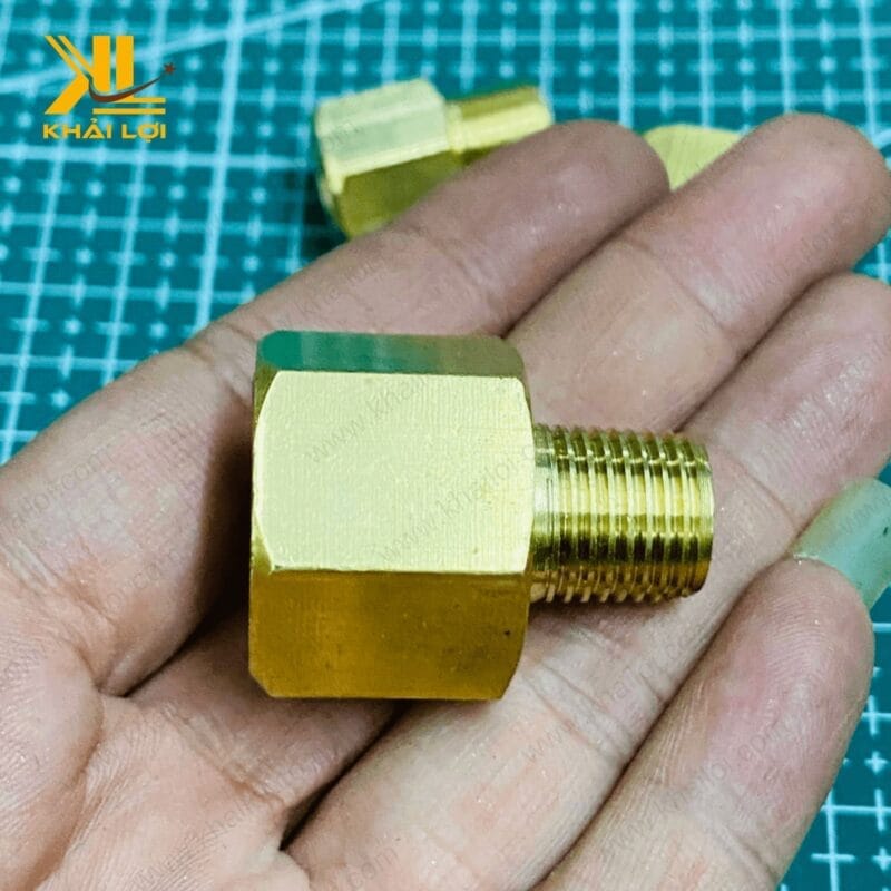 Hình ảnh sơ mi thau kết nối ren ngoài, sản phẩm chất lượng từ Khải Lợi.