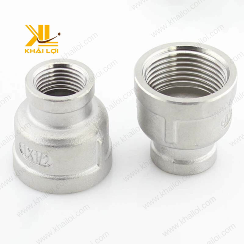 Bầu giảm lệch tâm inox 304 chuyên dụng trong hệ thống thoát nước và dẫn chất lỏng công nghiệp.