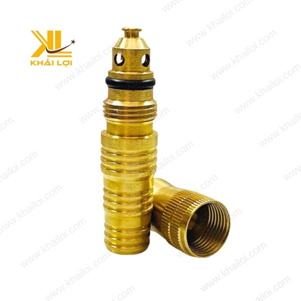 Chất liệu đồng thau sáng bóng, chống ăn mòn của béc nước.