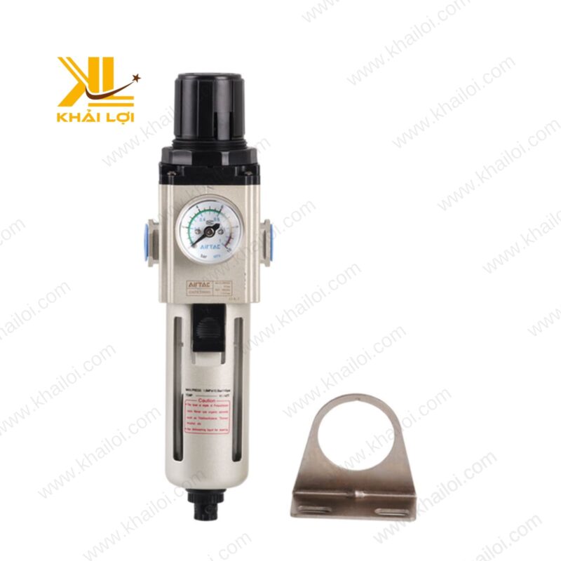 Bộ lọc khí nén Airtac GPFR giúp loại bỏ tạp chất và duy trì áp suất ổn định.