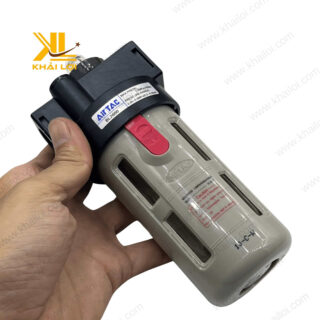 Cận cảnh thiết kế thân bình của Bình Bôi Trơn Dầu Khí Nén AIRTAC BL với chất liệu cao cấp.