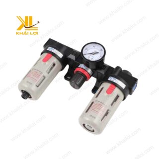 Thiết kế nhỏ gọn, bền bỉ của bộ lọc khí nén AIRTAC BC, phù hợp cho nhiều ứng dụng công nghiệp.