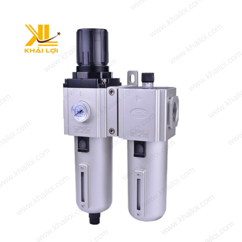 Thiết kế chắc chắn của bộ lọc đôi khí nén AIRTAC GAFC tại Vật tư công nghiệp Khải Lợi.