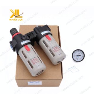 Bộ lọc khí nén AIRTAC BFC giúp loại bỏ tạp chất, hơi nước và dầu khỏi khí nén.