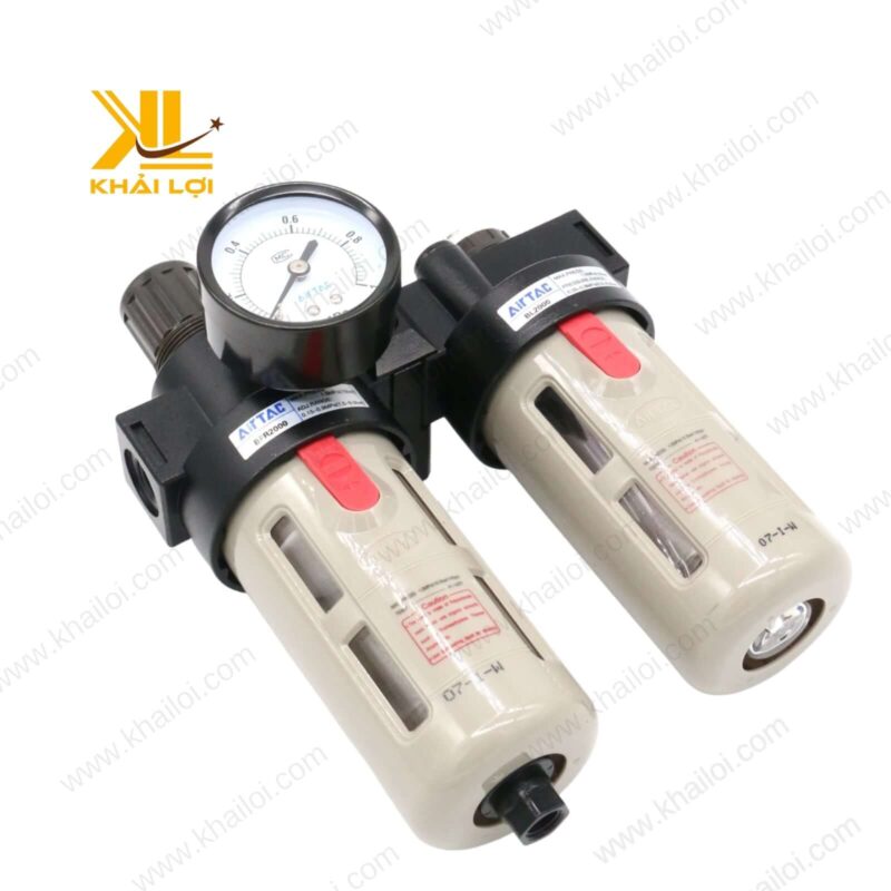 Bộ lọc khí nén AIRTAC BFC3000 với khả năng lọc khí hiệu quả cao.
