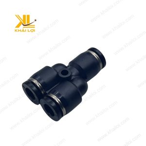 Chữ Y nối hơi AIRTAC PY với cơ cấu khóa, kết nối an toàn.