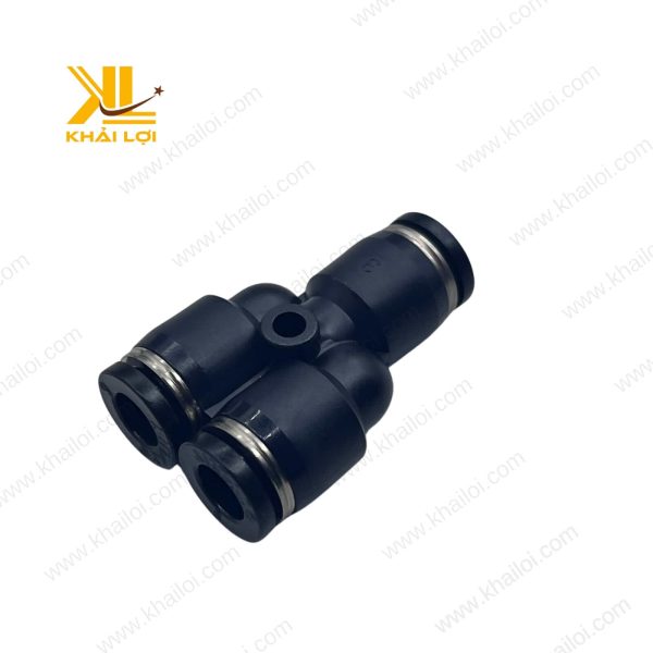 Chữ Y nối hơi AIRTAC PY với cơ cấu khóa, kết nối an toàn.