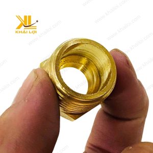Hình ảnh cận cảnh cà rá thau ren trong đặc biệt do Khải Lợi phân phối.