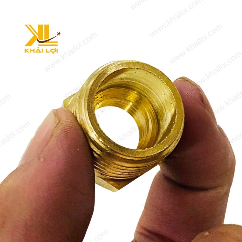 Hình ảnh cận cảnh cà rá thau ren trong đặc biệt do Khải Lợi phân phối.