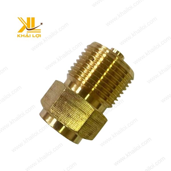Cà rá thau ren Trung Quốc với chất liệu đồng thau sáng bóng.