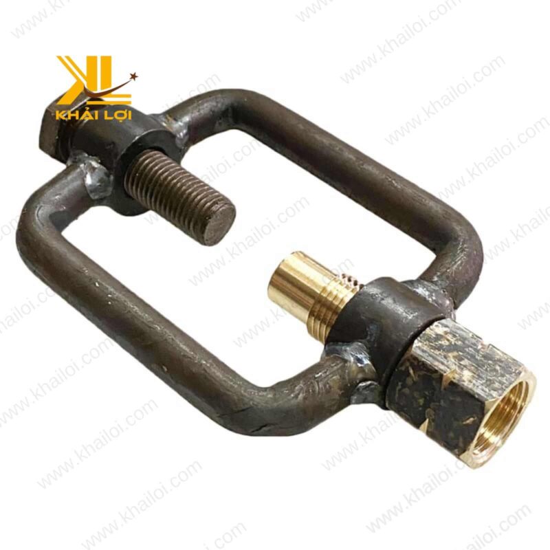 Phụ kiện cảo đá ren trong giúp cố định và kết nối chi tiết kim loại chắc chắn.
