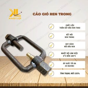 Thông tin kỹ thuật Cảo Gió Ren Trong của vật tư công nghiệp Khải Lợi.