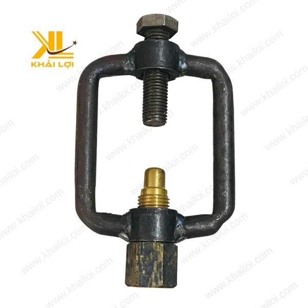 Cận cảnh các vòng ren trong bằng đồng thau được gia công chính xác của cảo gió.