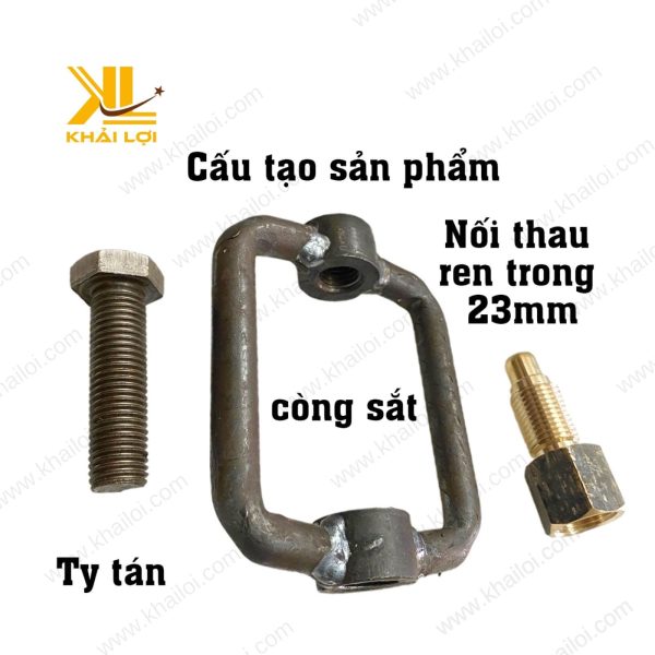 Cảo gió ren trong, giải pháp chống rò rỉ khí an toàn và kinh tế.
