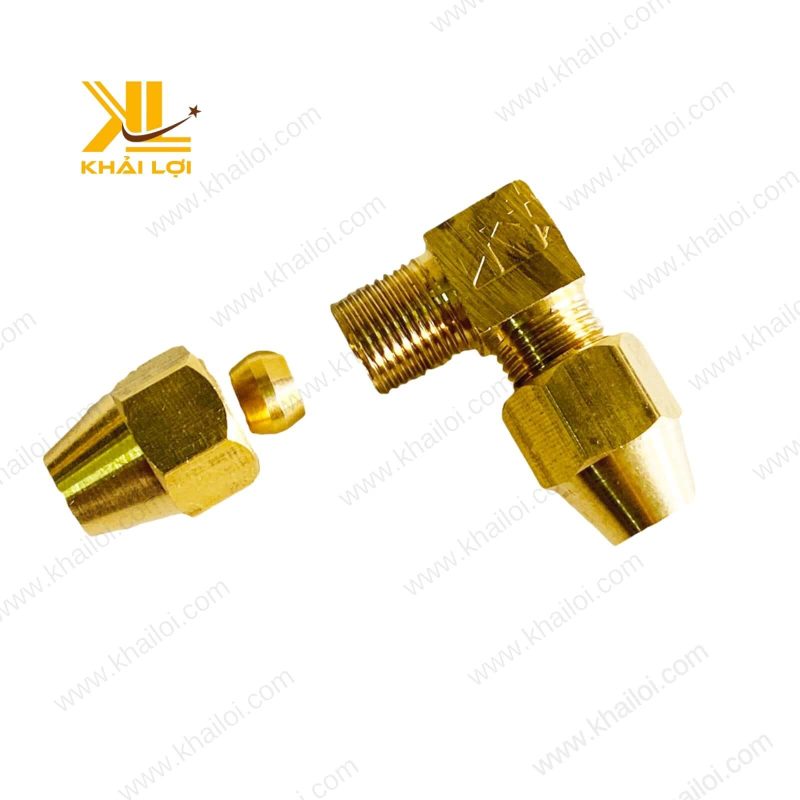 Co Hai Đầu Hạt Bắp Thau được sử dụng trong đường ống nước của hệ thống lọc RO.