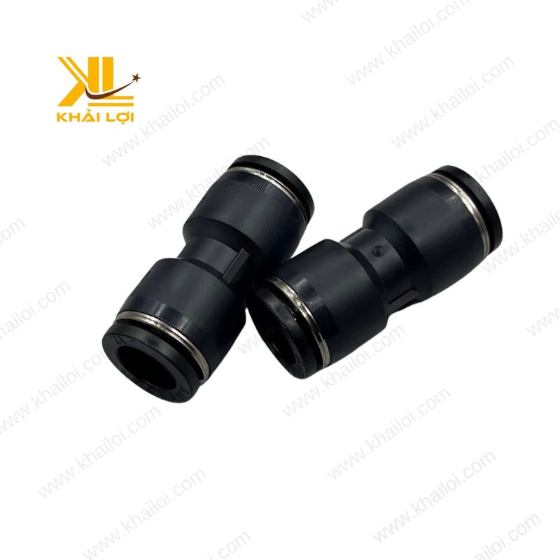 Đầu Nối AIRTAC PU với gioăng cao su, ngăn rò rỉ khí nén.