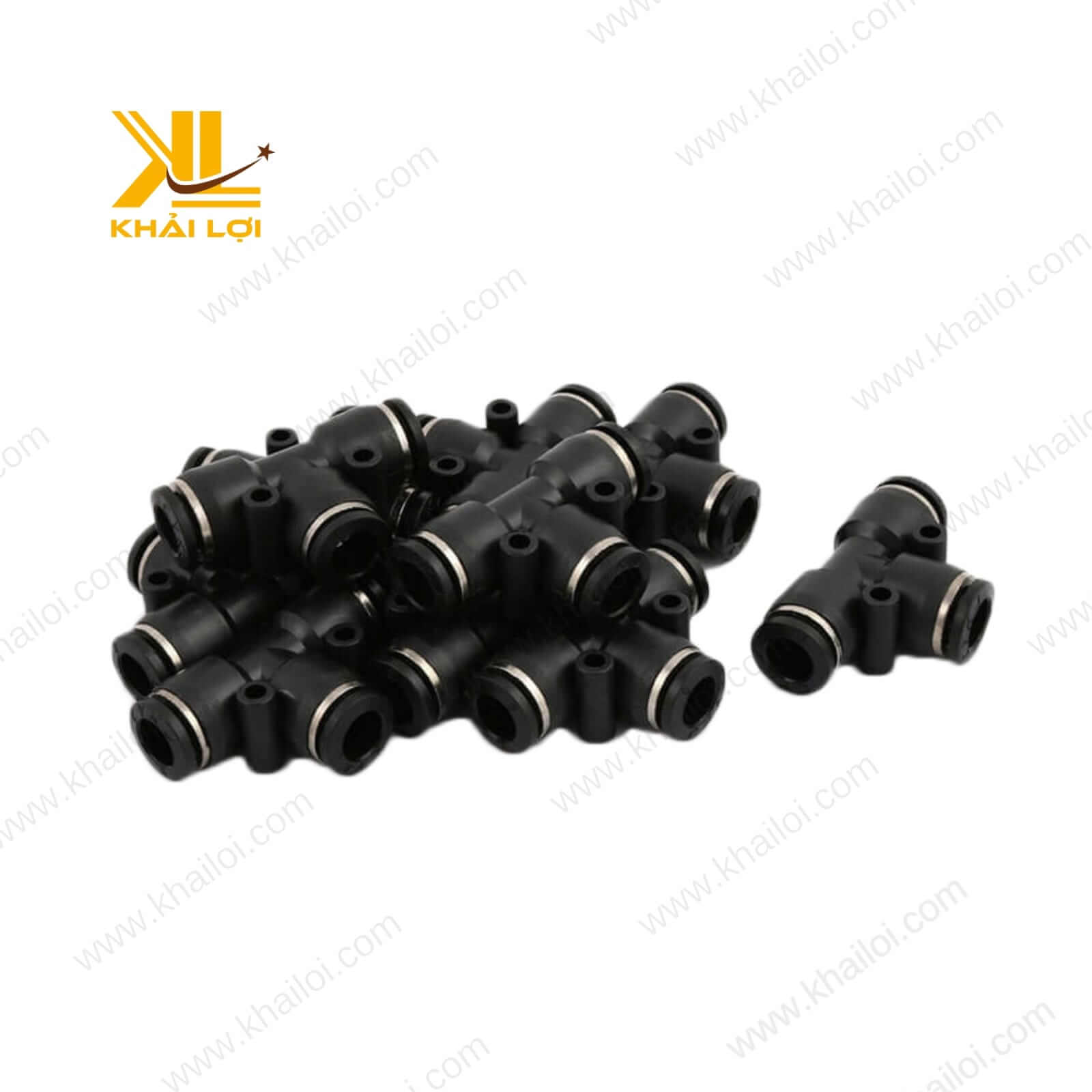 Image hình ảnh Bà Nga - Đầu Nối Ba Ngã Ống Khí Nén AIRTAC PE 4 6 8 10 12 - Cửa hàng Vật Tư ...