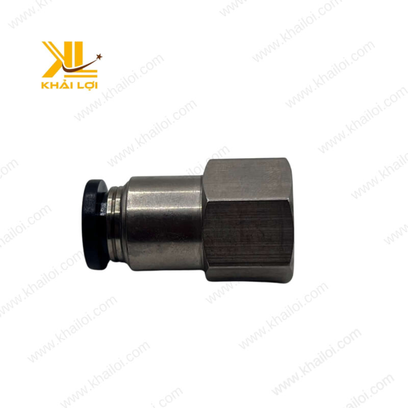 ầu nối hơi khí nén AIRTAC PCF với ren trong chắc chắn.