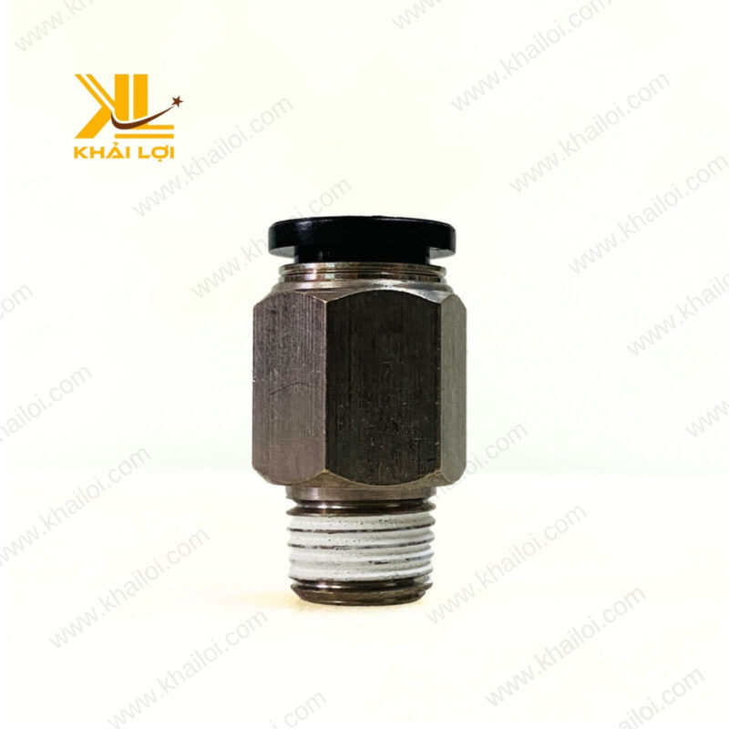 Đầu nối khí nén ren ngoài AIRTAC PC chất lượng cao, nhập khẩu chính hãng