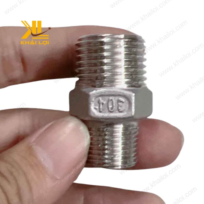 Kép giảm inox 304 chất lượng cao của Vật tư công nghiệp Khải Lợi, chuyên dùng trong hệ thống ống dẫn.