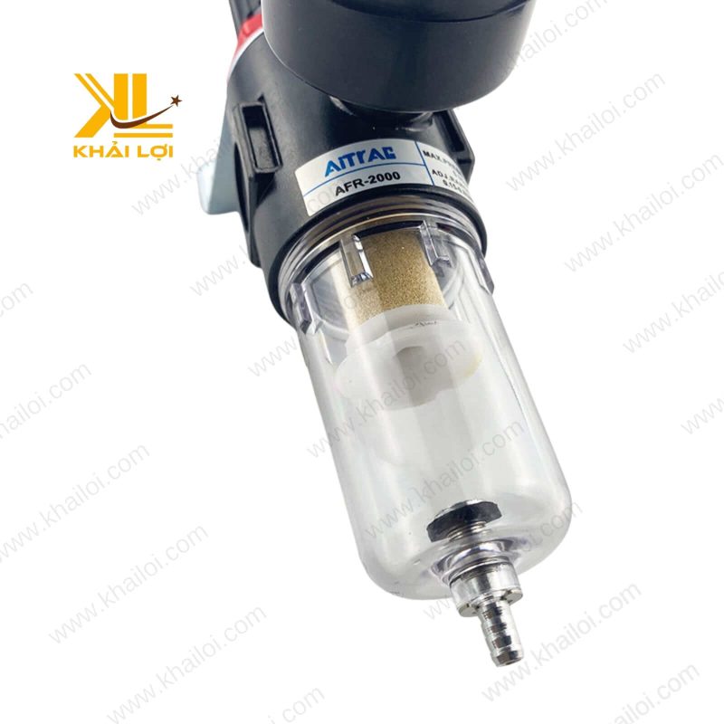 Lọc tách nước khí nén loại bỏ tạp chất.