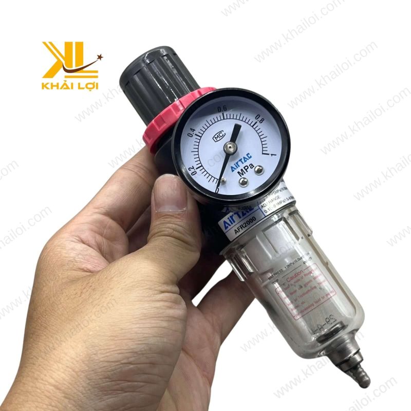 Bộ lọc khí nén AIRTAC AFR bền bỉ.