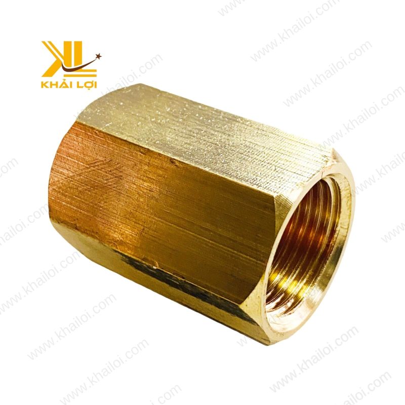 Một chiếc Măng Song Gió tiêu chuẩn bằng đồng thau với lòng ống thông suốt hoàn toàn.