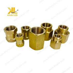 Hình ảnh chi tiết Măng Song Gió Có Chặn bằng thép không gỉ với phần lục giác ở giữa.