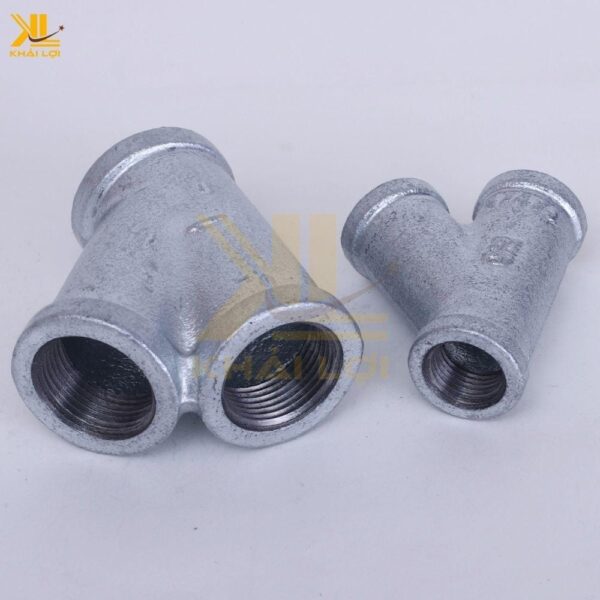 Nối Ren Tê Xéo Sắt Kẽm - Ảnh 3