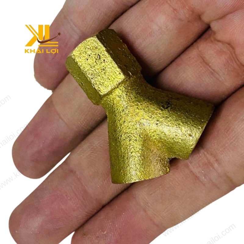 Ngã ba chữ Y thau ren trong với góc phân nhánh 45 độ.
