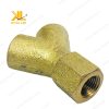 Thân van bằng đồng thau nguyên khối được sản xuất bằng phương pháp rèn nóng.