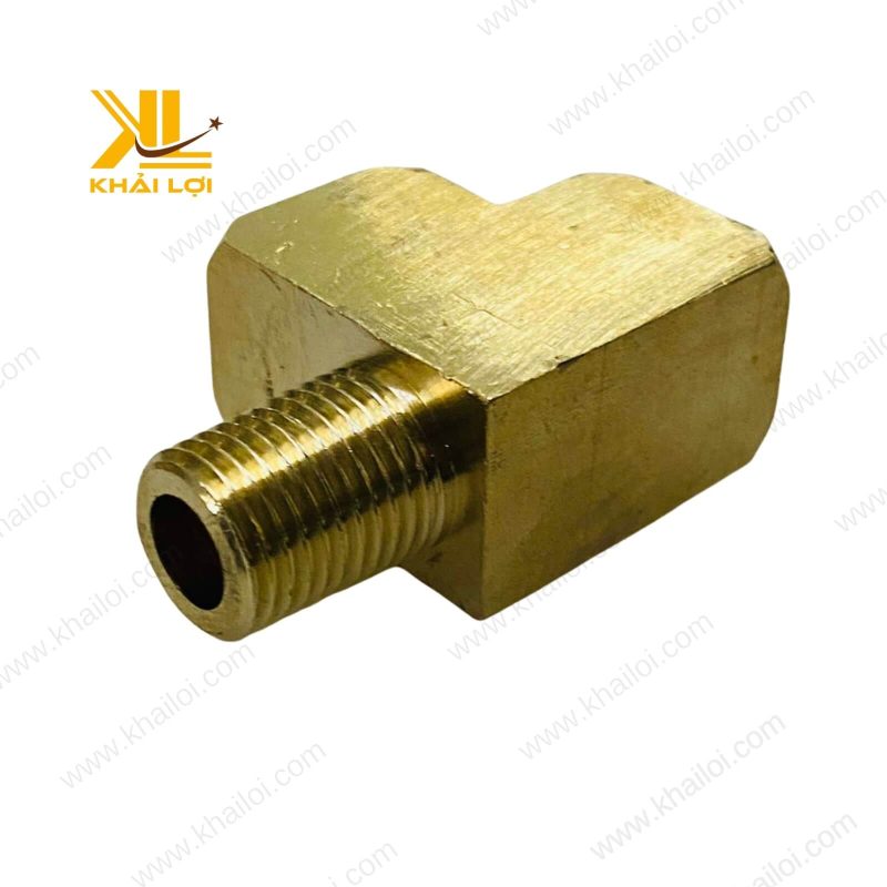 Chất liệu đồng thau vàng óng, chống ăn mòn của phụ kiện ngã ba.