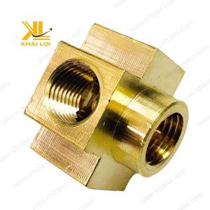 Độ dày thành ống của ngã năm thau cho thấy khả năng chịu áp lực cao.