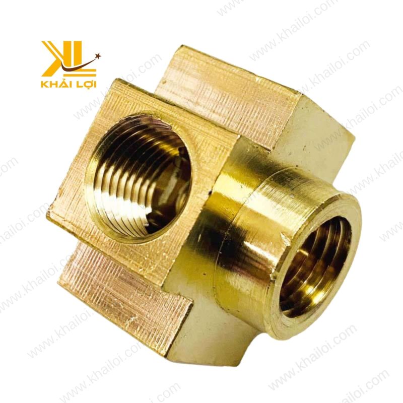 Độ dày thành ống của ngã năm thau cho thấy khả năng chịu áp lực cao.