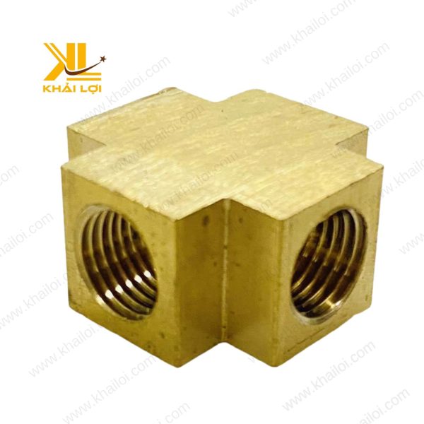 Kết cấu đồng thau nguyên khối, rèn nóng, đảm bảo độ bền tối đa.