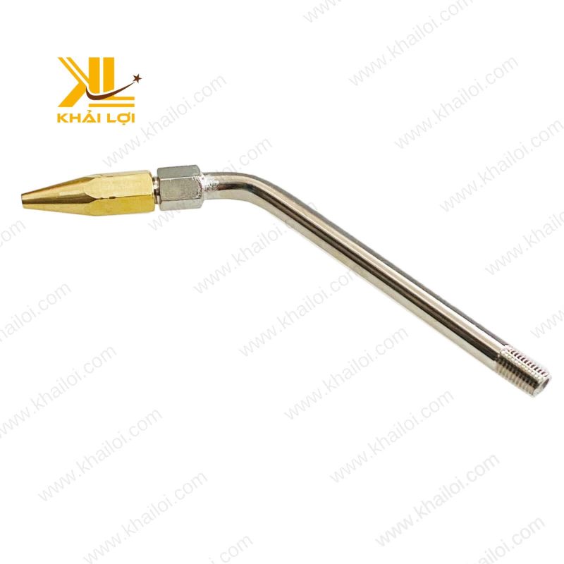 So sánh bề mặt láng mịn của nối béc xi trắng và bề mặt đồng thau thường.